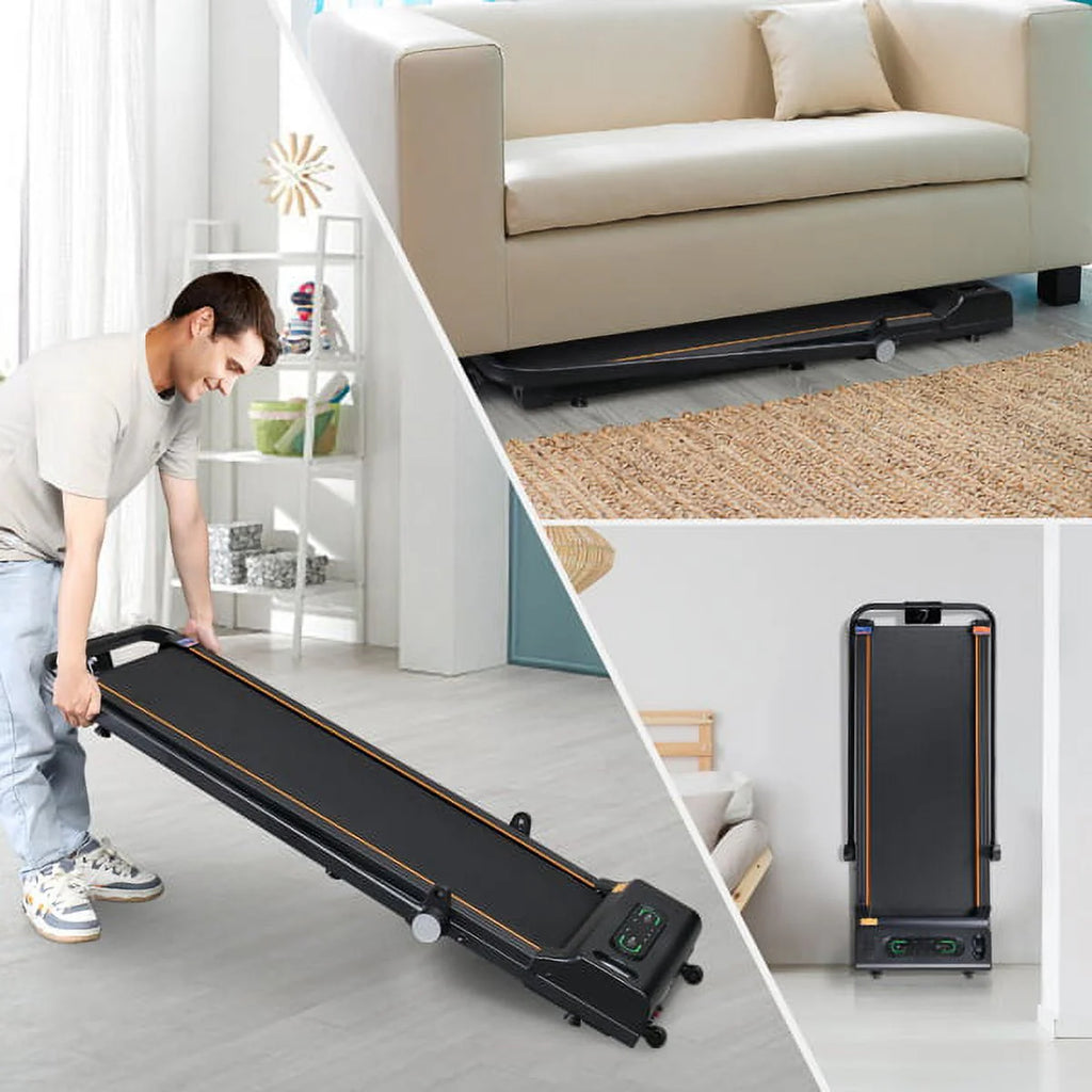 Folding Electric Treadmill with LCD Monitor L6529