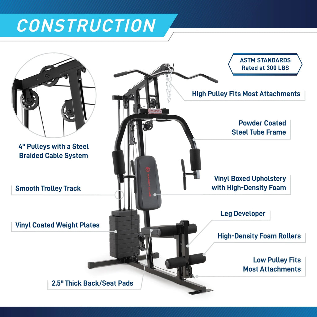 100 lbs Stack Home Gym A2780