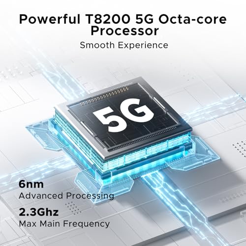 5G Android 15 Smartphone 32GB+256GB 6250mAh 6.75" HD+ 120Hz Dual SIM S60335