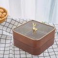 Dried Fruit Snack Candy Tray with Cover P38852