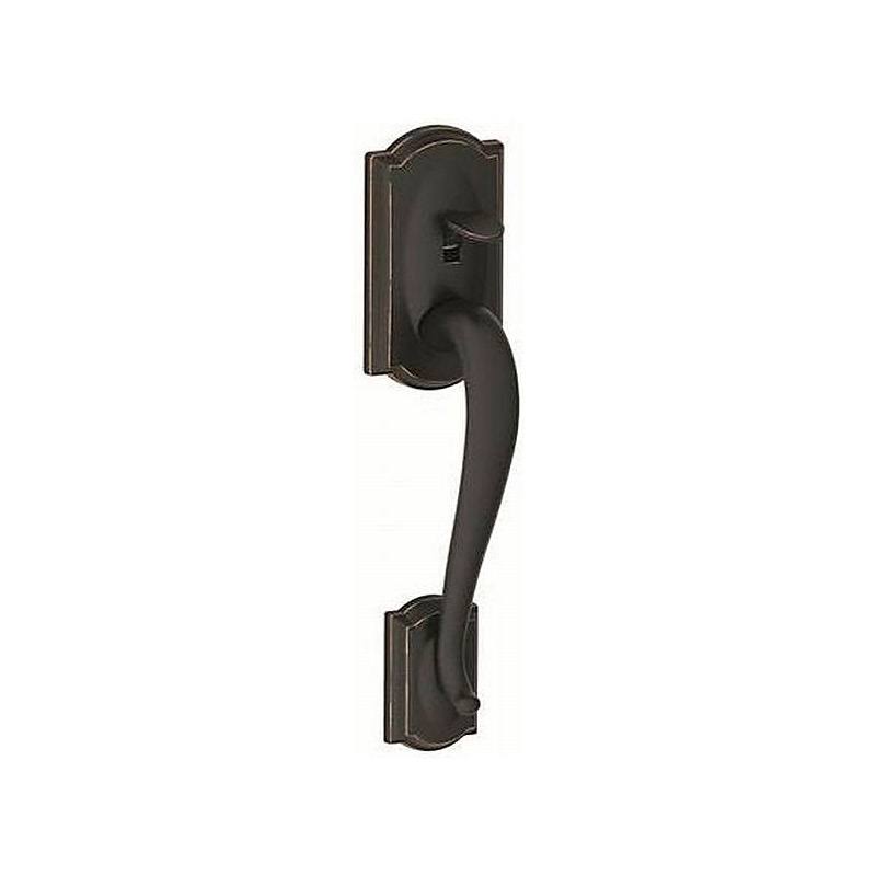 Electronic Aged Bronze Lower Handleset Z119805