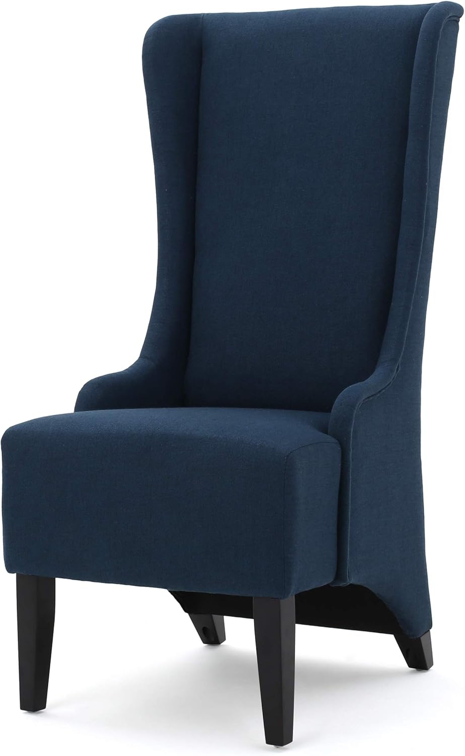 Dark Blue Fabric Dining Chair H392387