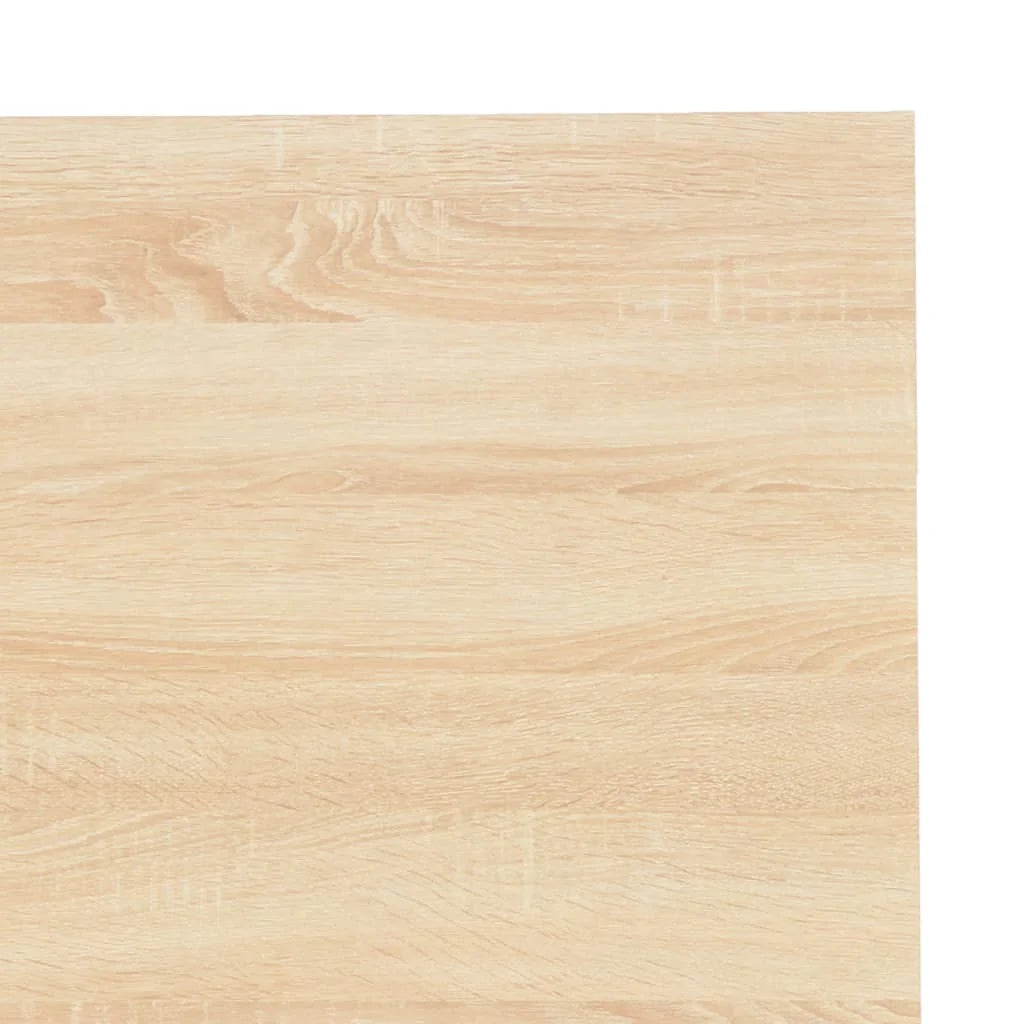 Black and Oak Computer Desk Z55213