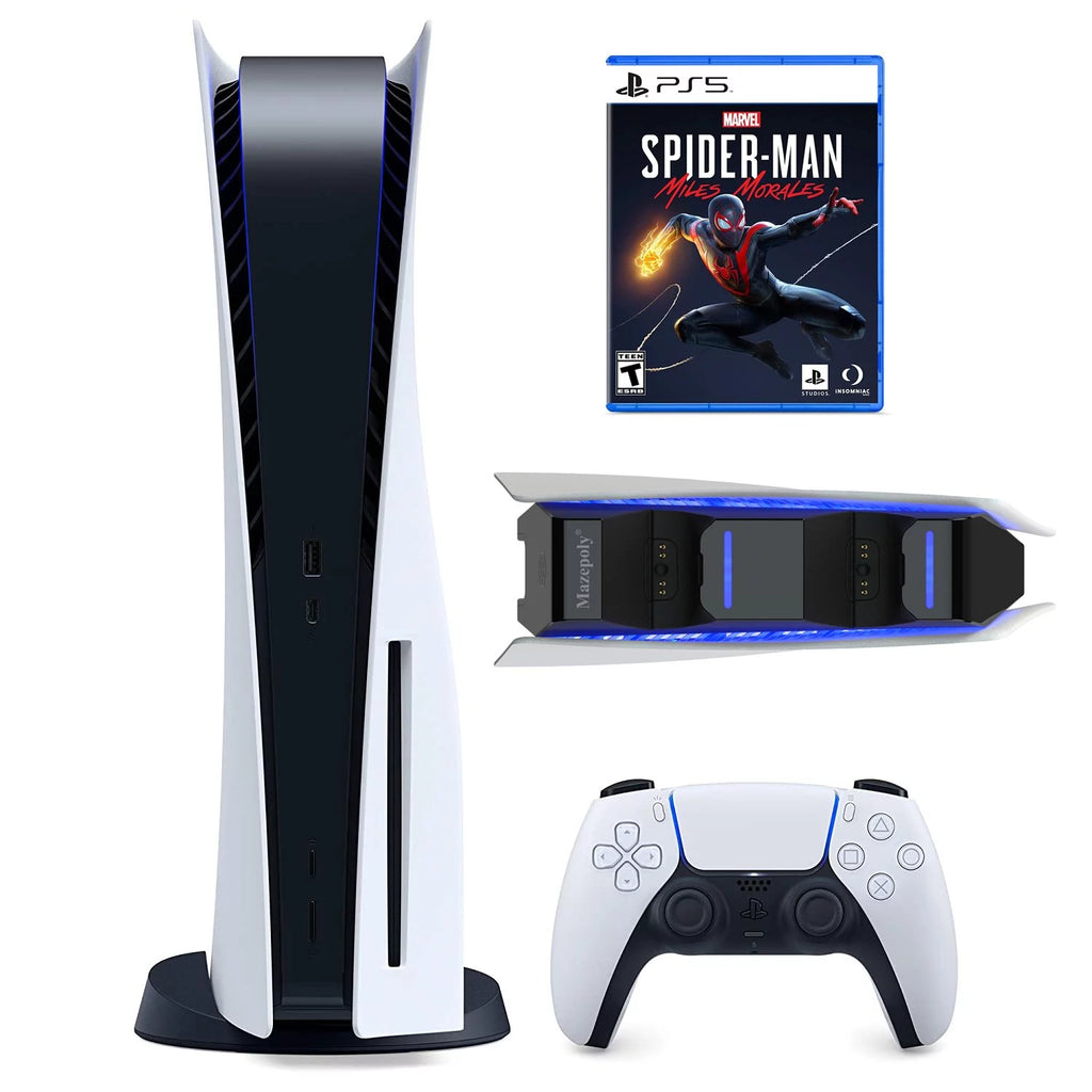 825GB Disc Console with Wireless Controller and Dual Charger Dock J235072
