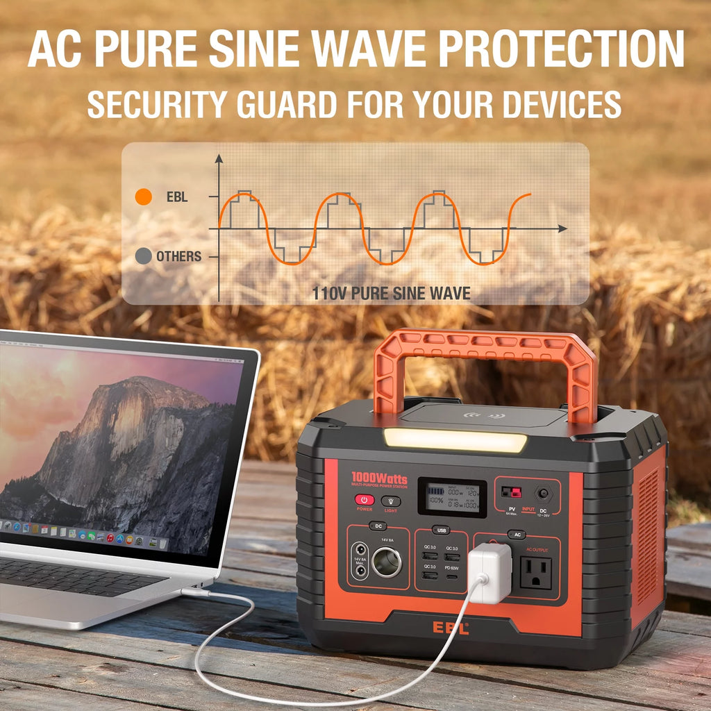 1000W Portable Solar Power Station S4878