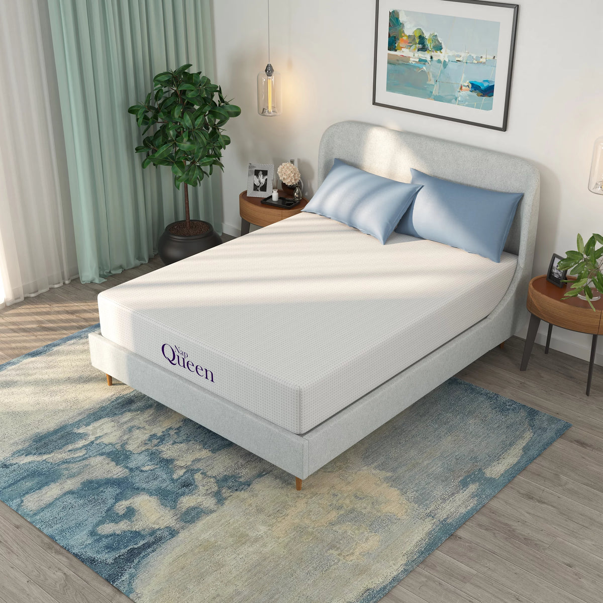 Charcoal Memory Foam Mattress S703605