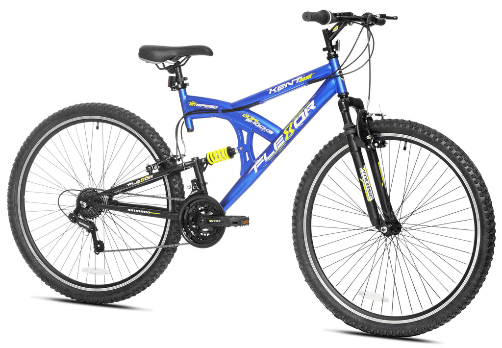 Blue 29 in. Dual Suspension Mountain Bike L4029