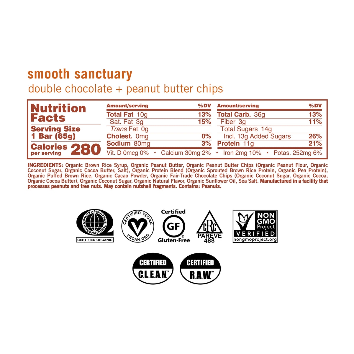Organic Vegan Protein Bars, 4 ct B732211