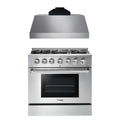 36 Gas Range and Range Hood F5840