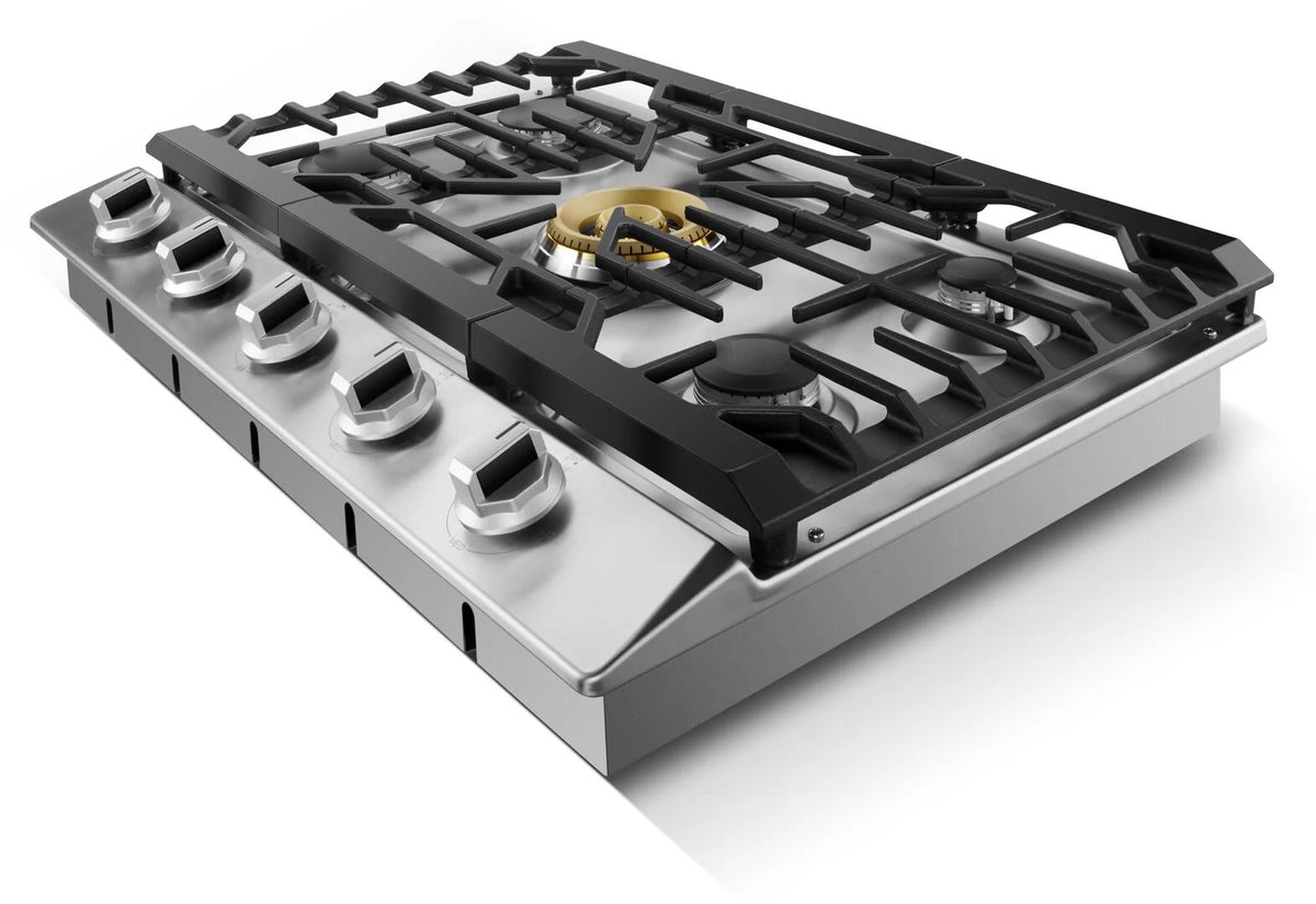 30 in. Stainless Steel 5 Gas Burners Dropin Cooktop F112380