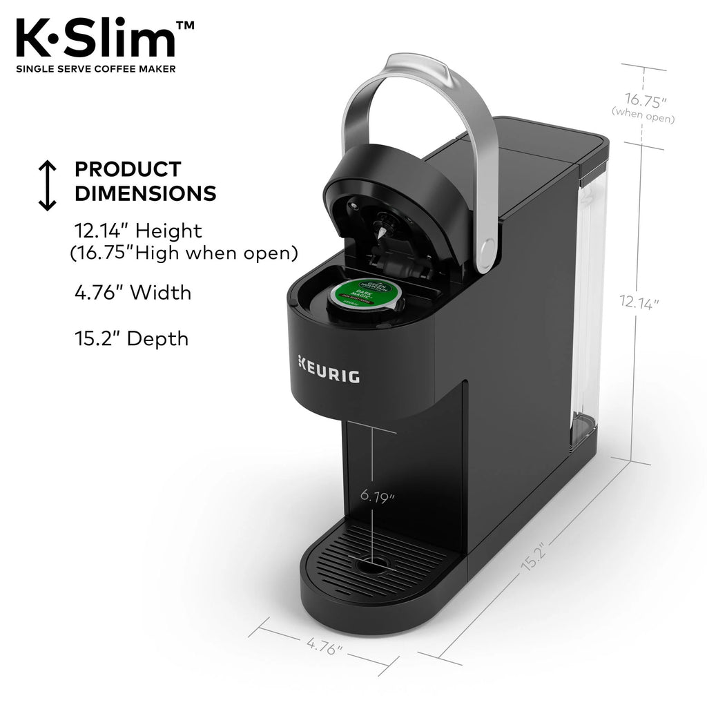 Black Single Serve K-Cup Pod Coffee Maker U50359