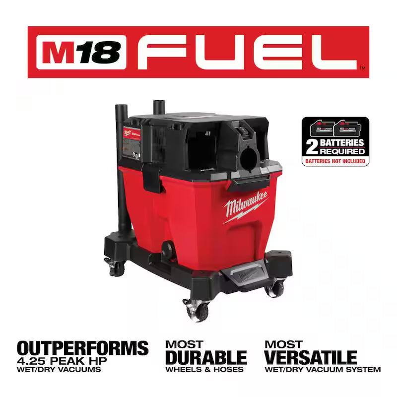9 Gal. Cordless Wet/Dry Shop Vacuum with Automotive Kit U883