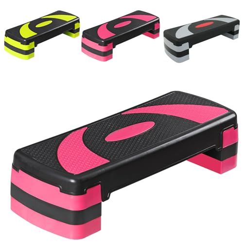 Adjustable Aerobic Step Platform with Risers G365749