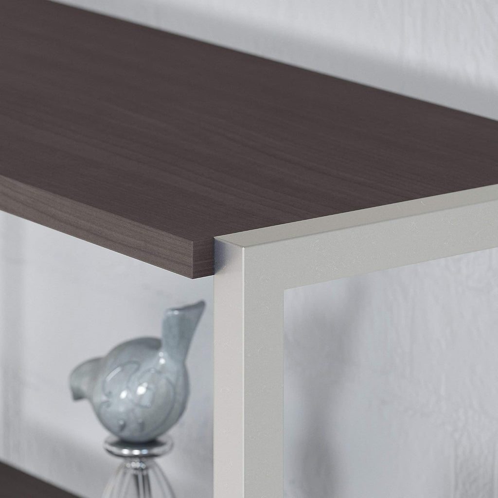 Storm Gray Bookcase Hutch D23794