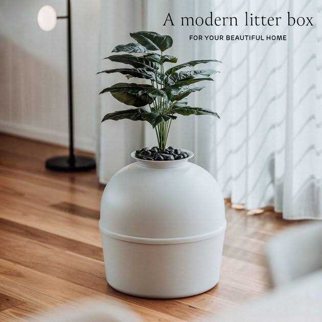 Hidden Litter Box Enclosure with Carbon Filter A4073