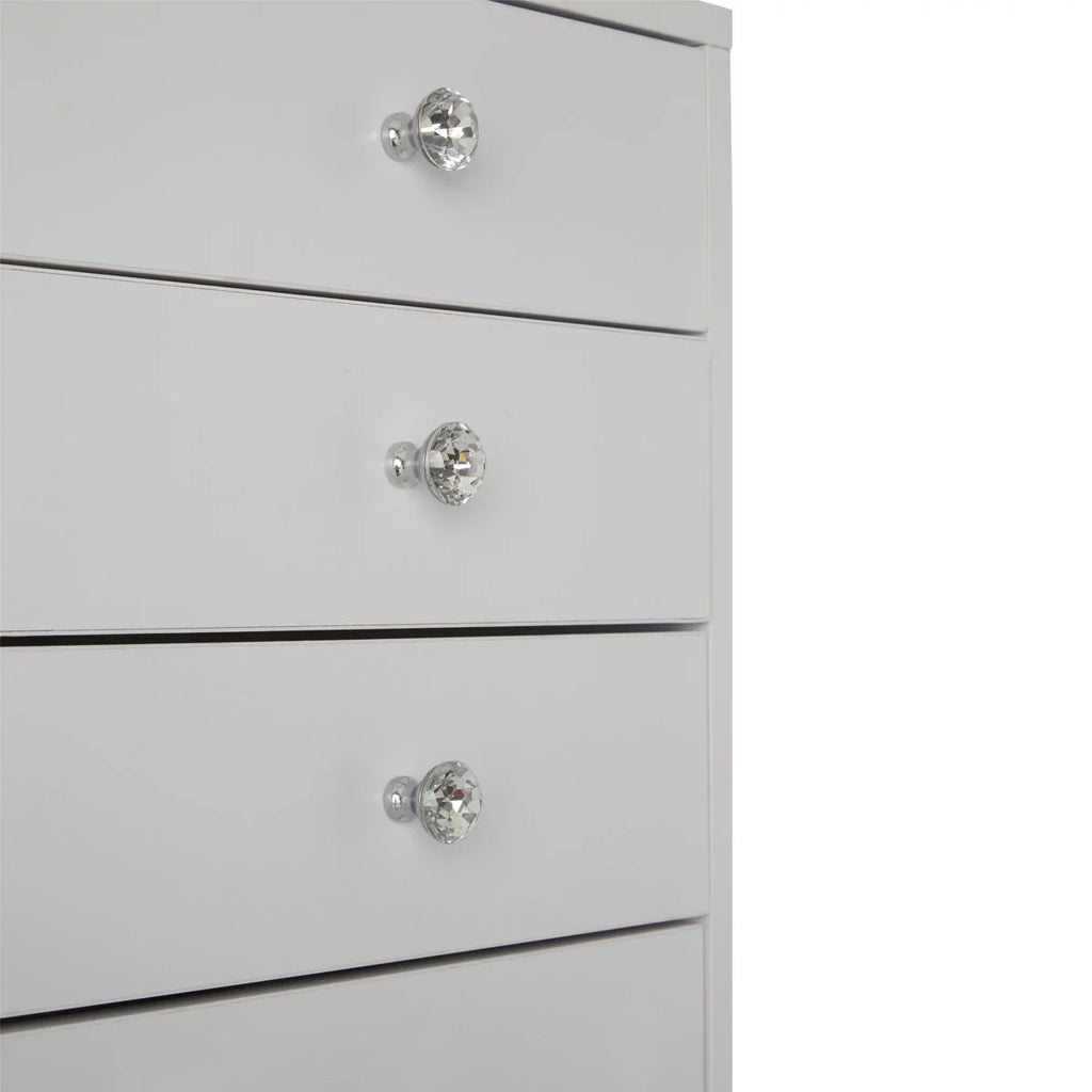 Light Pink 9 Drawer Makeup Vanity Storage K308