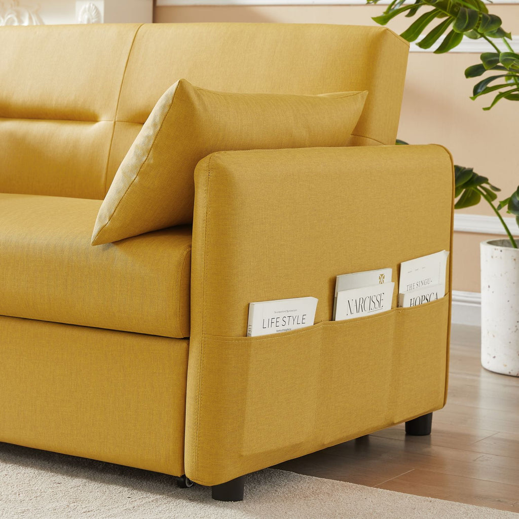 Loveseat Sofa with 2 Pillows L63029