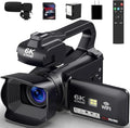 6K Camcorder Video Camera 64MP IR Night Vision 18X Digital Zoom 4.0 Inch Touch Screen with WiFi L208