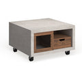 Industrial Multi-Storage Coffee Table Y636268