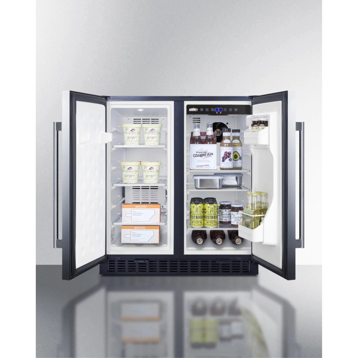 29.5-inch 5.4 cu.ft. Convertible Undercounter Refrigerator with Freezer S110523