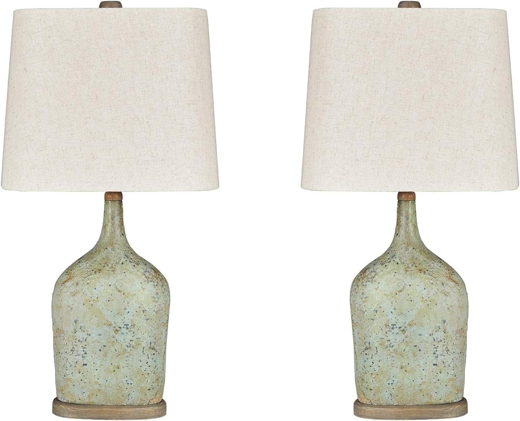 Sage Paper Table Lamp Set of 2 Y53536