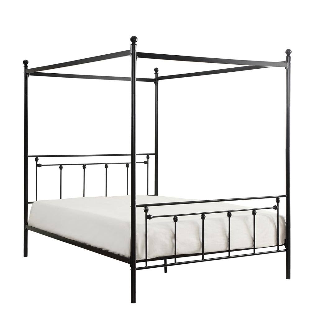 Queen Size Black Metal Platform Bed B964377