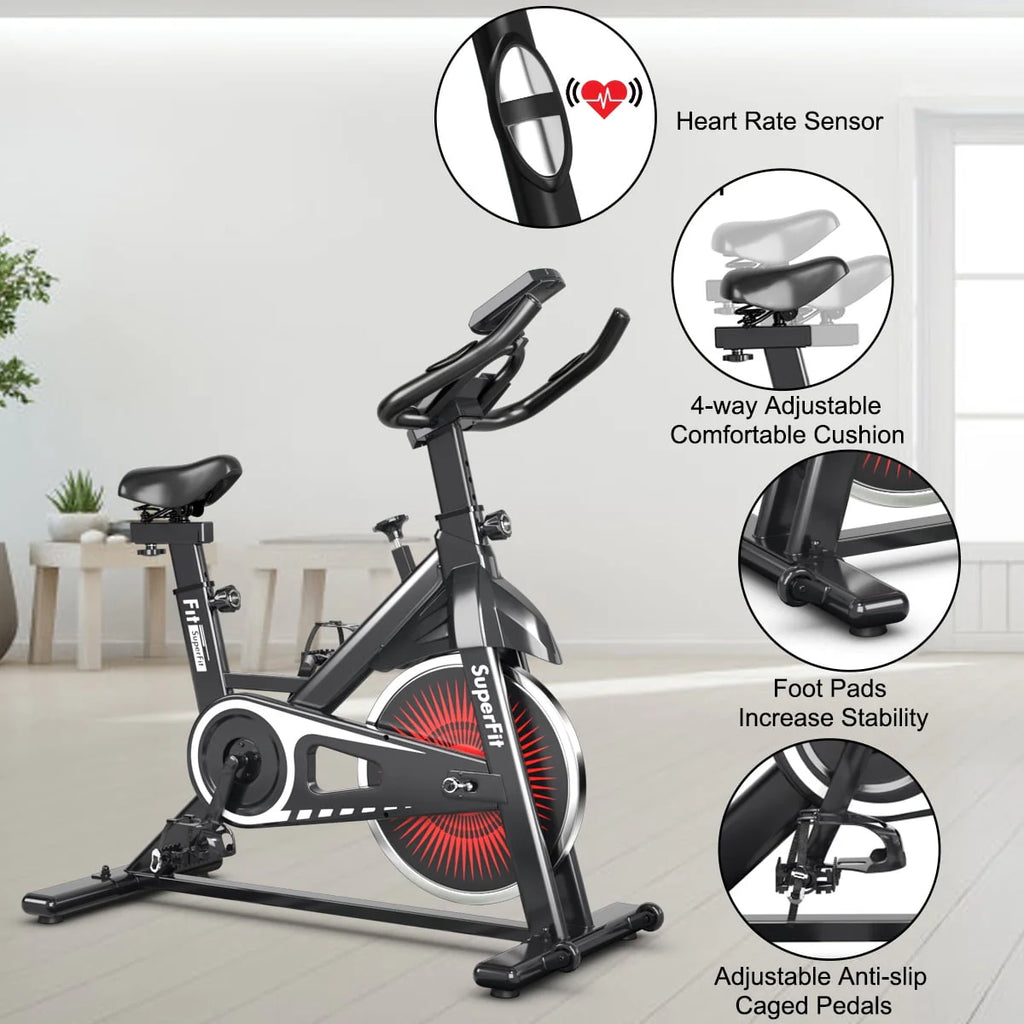 Indoor Cycling Stationary Bike Adjustable Resistance A272424