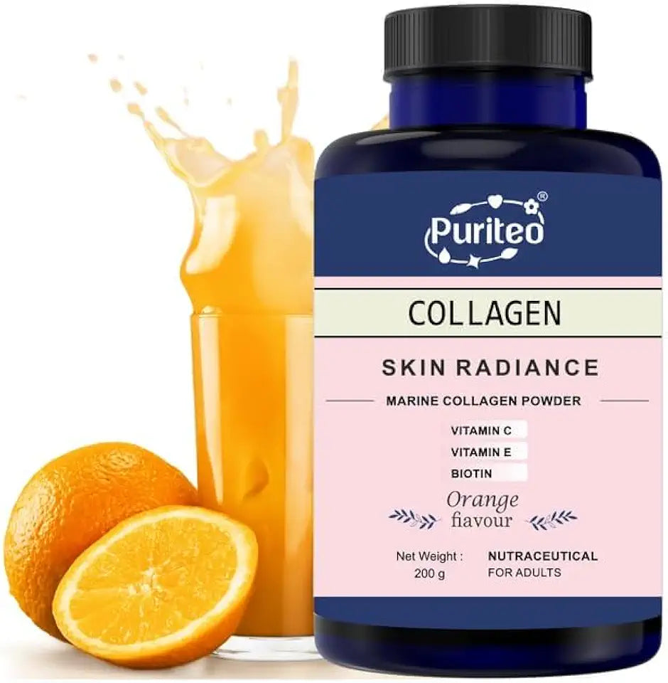 Collagen Powder Orange Flavour 200gm O3658