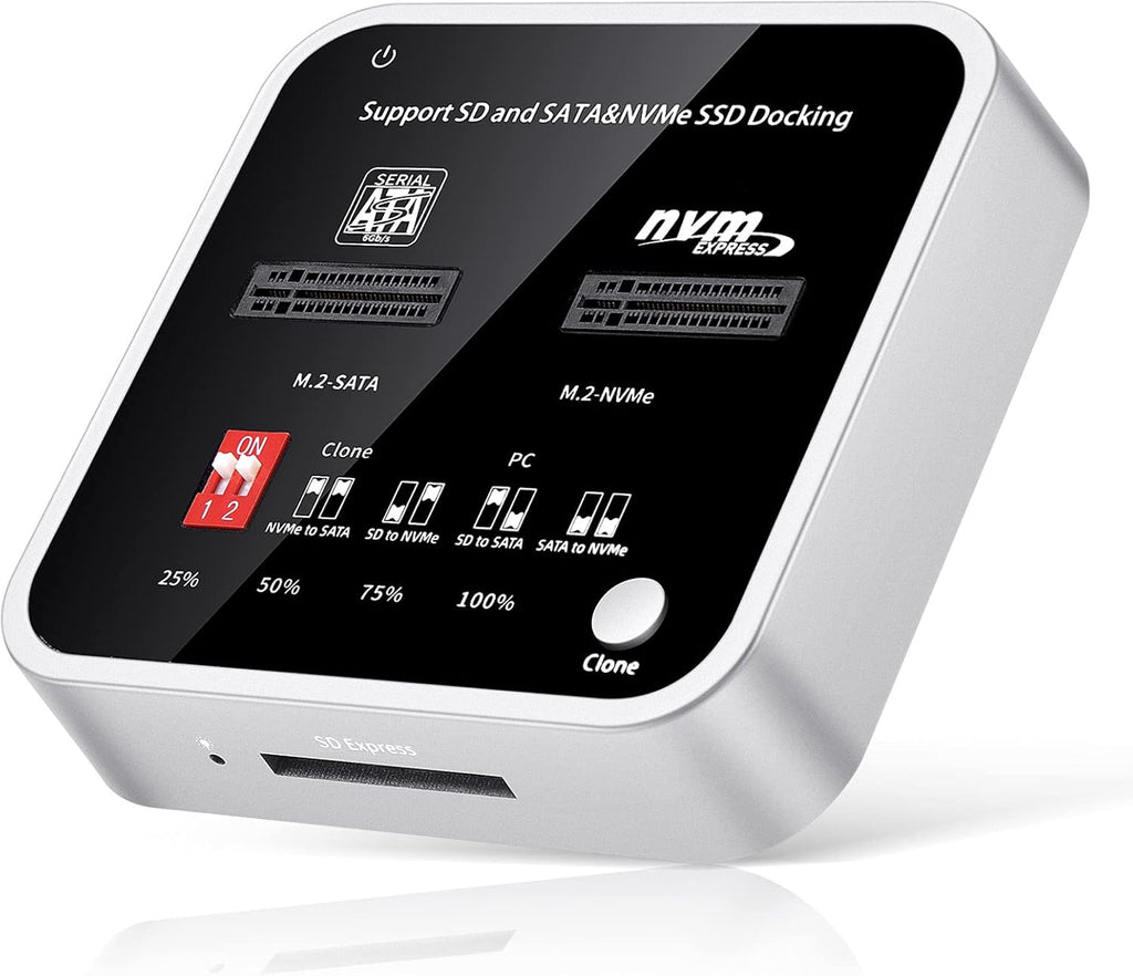 M.2 NVME/SATA SSD Docking Station V71765