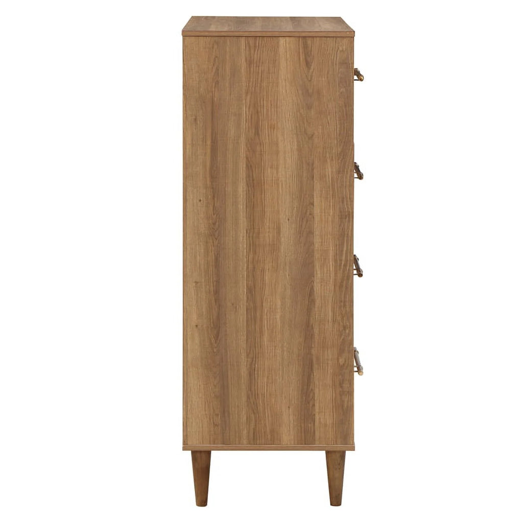 Farmhouse Wood 4-Drawer Chest J373726