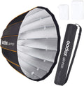 47 Inch Parabolic Softbox Bowens Mount with Diffuser and Carrying Bag J452