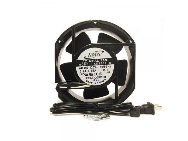 172mm AC 210CFM 2 Pin Ball Bearing Cooling Fan X5514