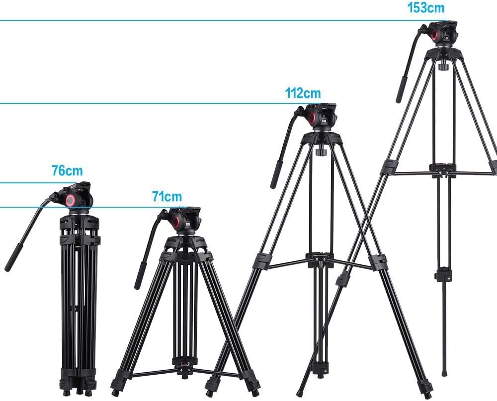 Heavy Duty Aluminum Video Tripod G52121