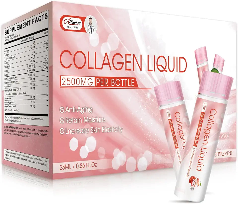 Collagen Peptides 2500mg Biotin Hair Skin Nail Supplement M146631