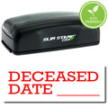 Pre-Inked Date Stamp with Pink Ink Y893499