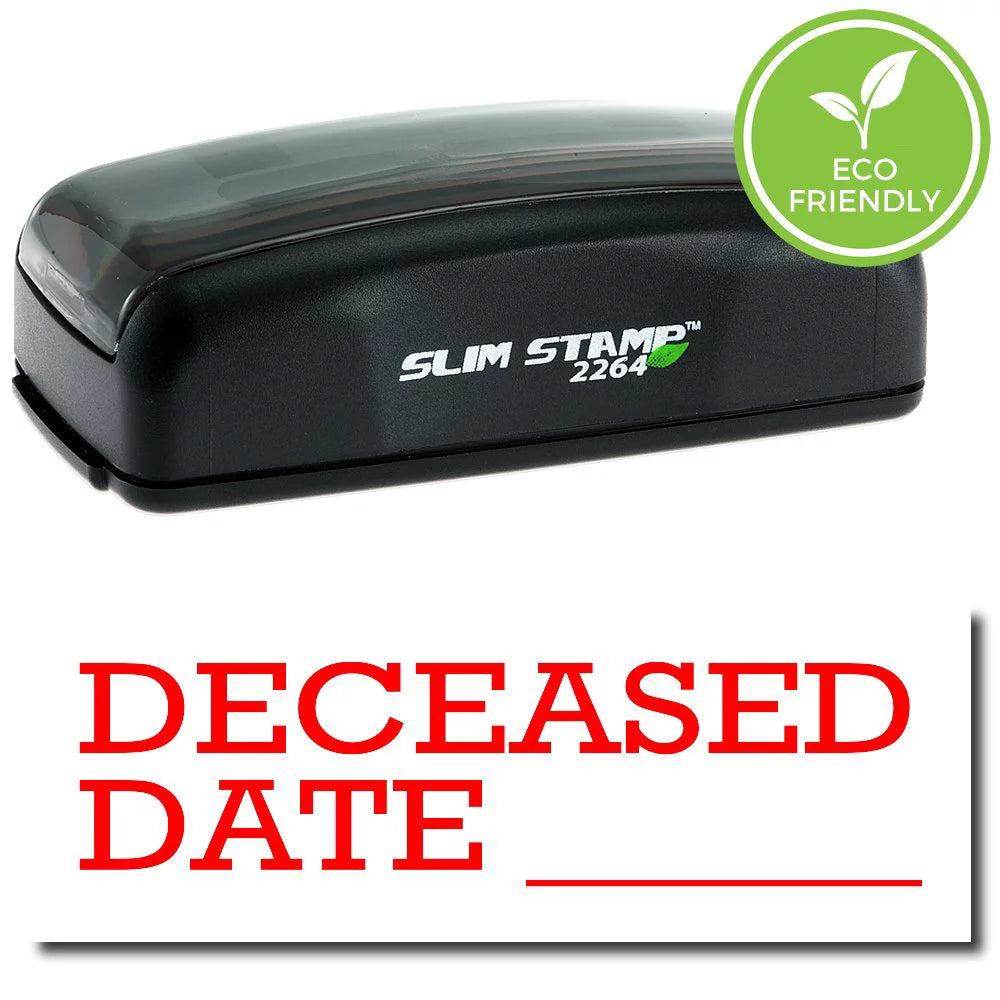 Pre-Inked Date Stamp with Pink Ink Y893499