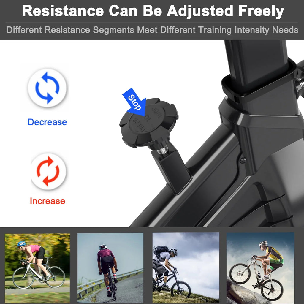 Indoor Cycling Stationary Bike Adjustable Resistance A272424