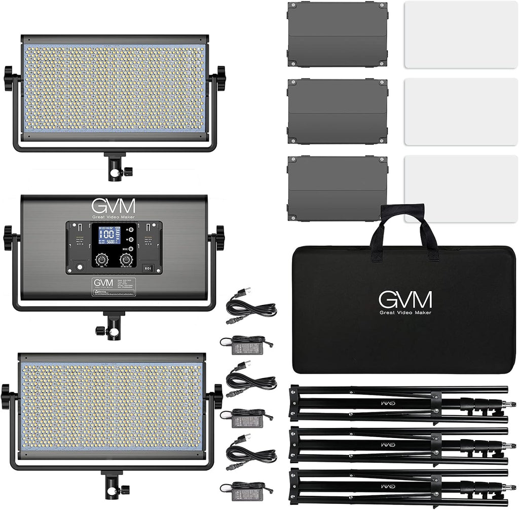 75W RGB LED Video Light 3 Packs H81004