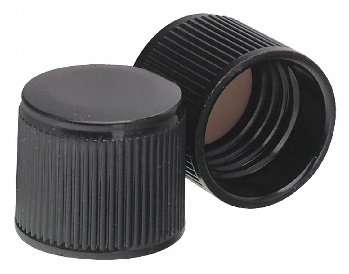 Black Phenolic Cap C8504