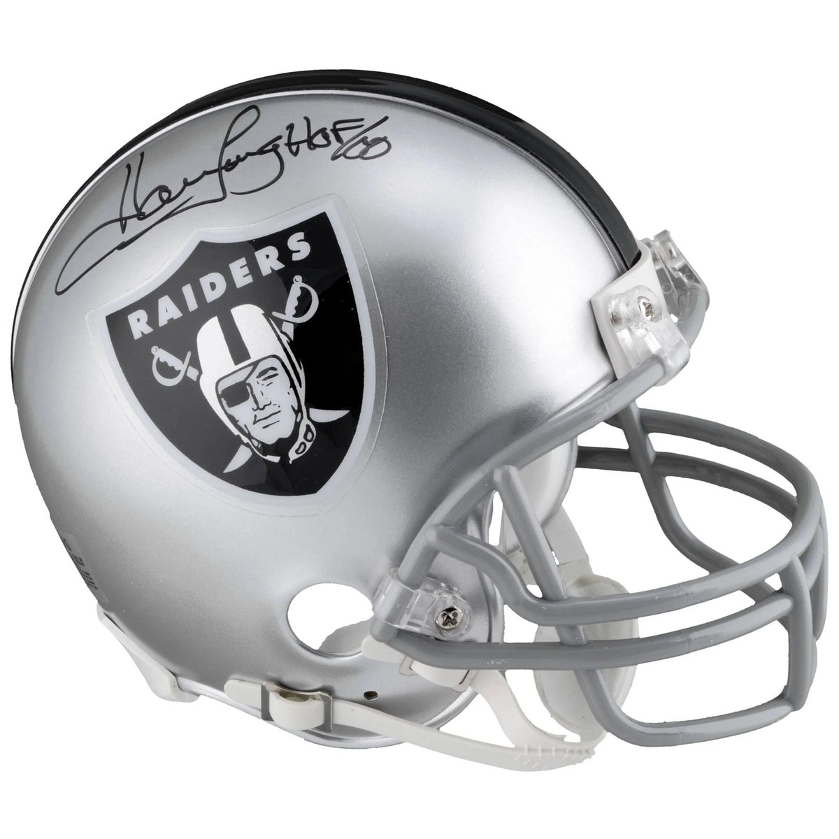 Autographed Mini Helmet with Inscription F4634