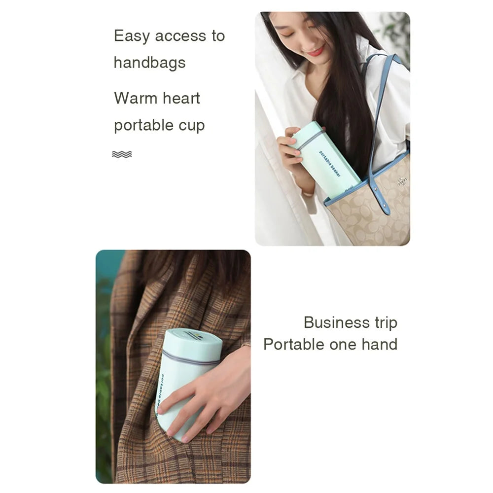 Portable Electric Kettle 350ML Stainless Steel Q6069