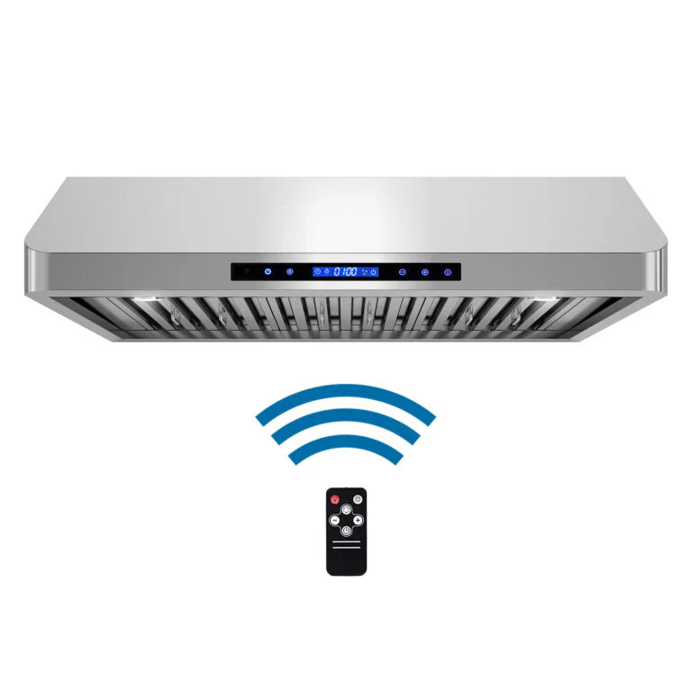 36 500 CFM Convertible Under Cabinet Range Hood with Digital Touch Controls J741251