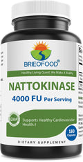 Nattokinase 4,000 FU 180 Capsules W59697