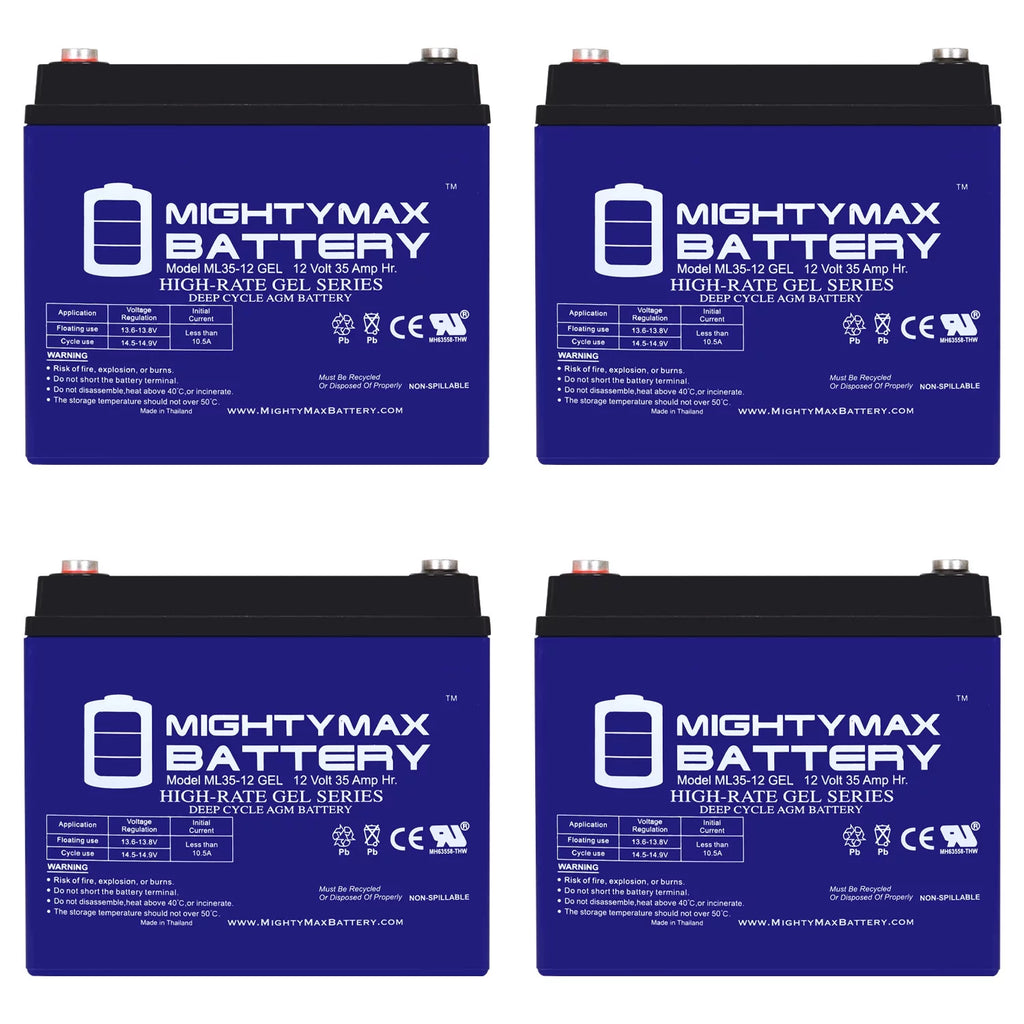 12V 35AH GEL Replacement Battery I826766