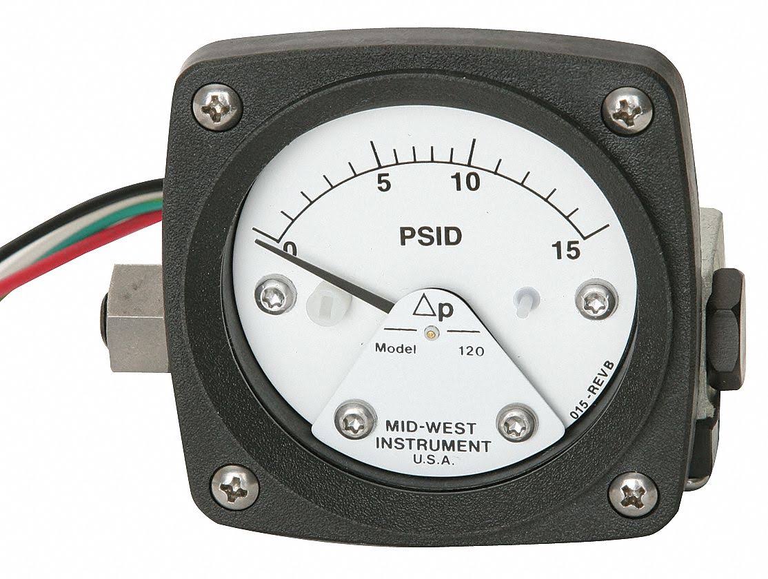 Pressure Gauge 0 to 5 PSI C94171