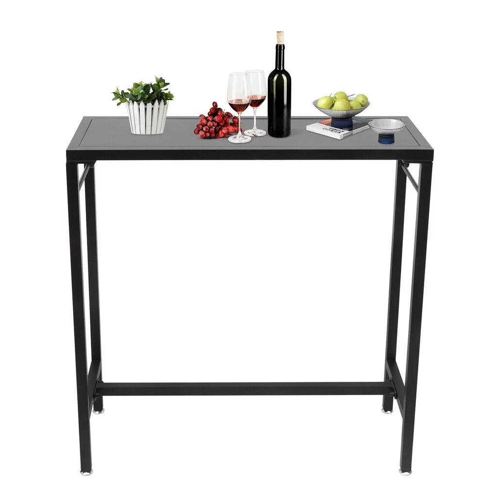 39" Black Bar Table R5877