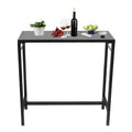 39" Black Bar Table R5877