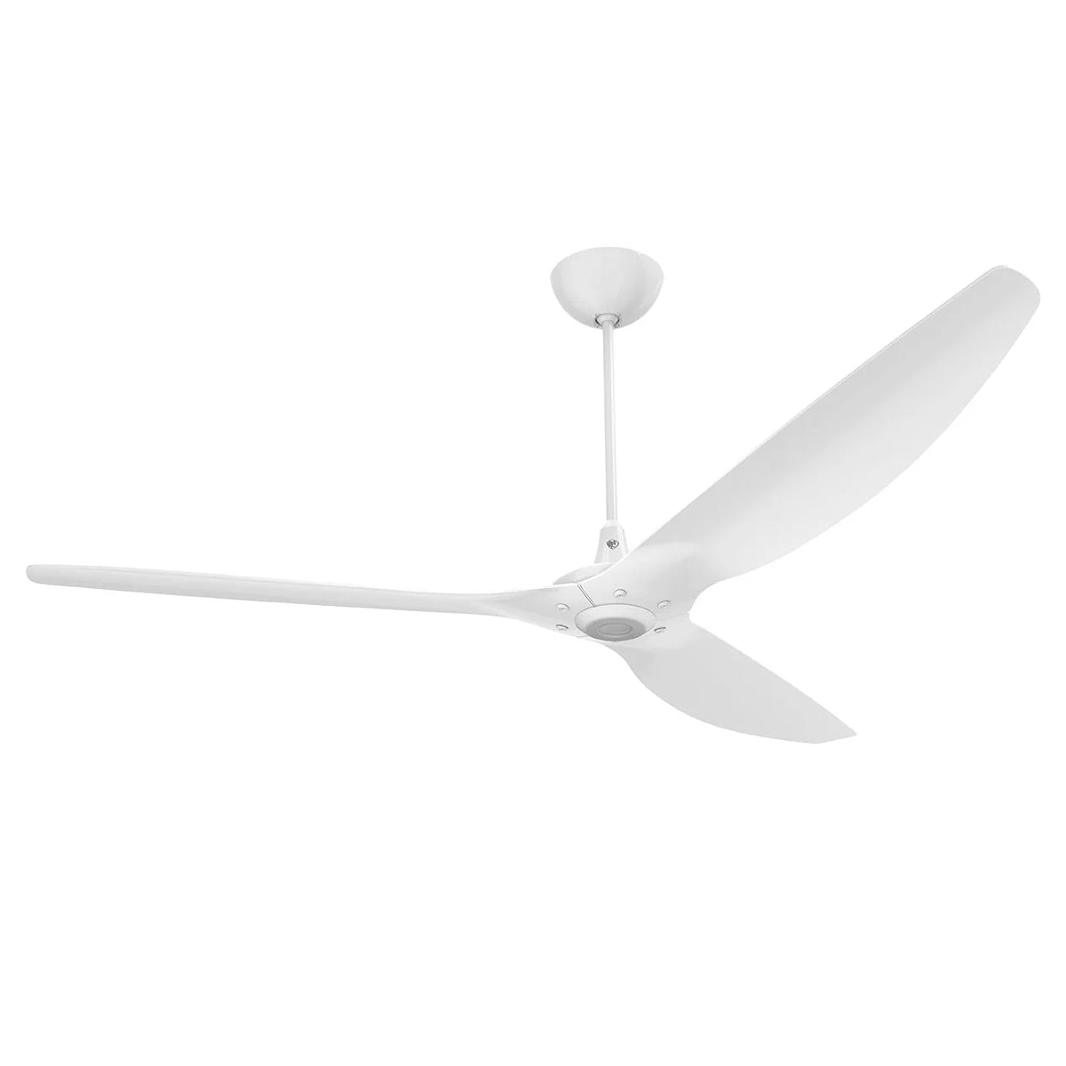 84 Ceiling Fan with White Blades and White Finish F675