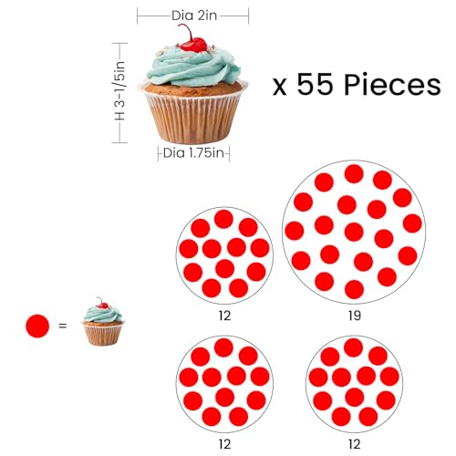 4 Tier Round Cupcake Tower Stand for 50 Cupcakes L906