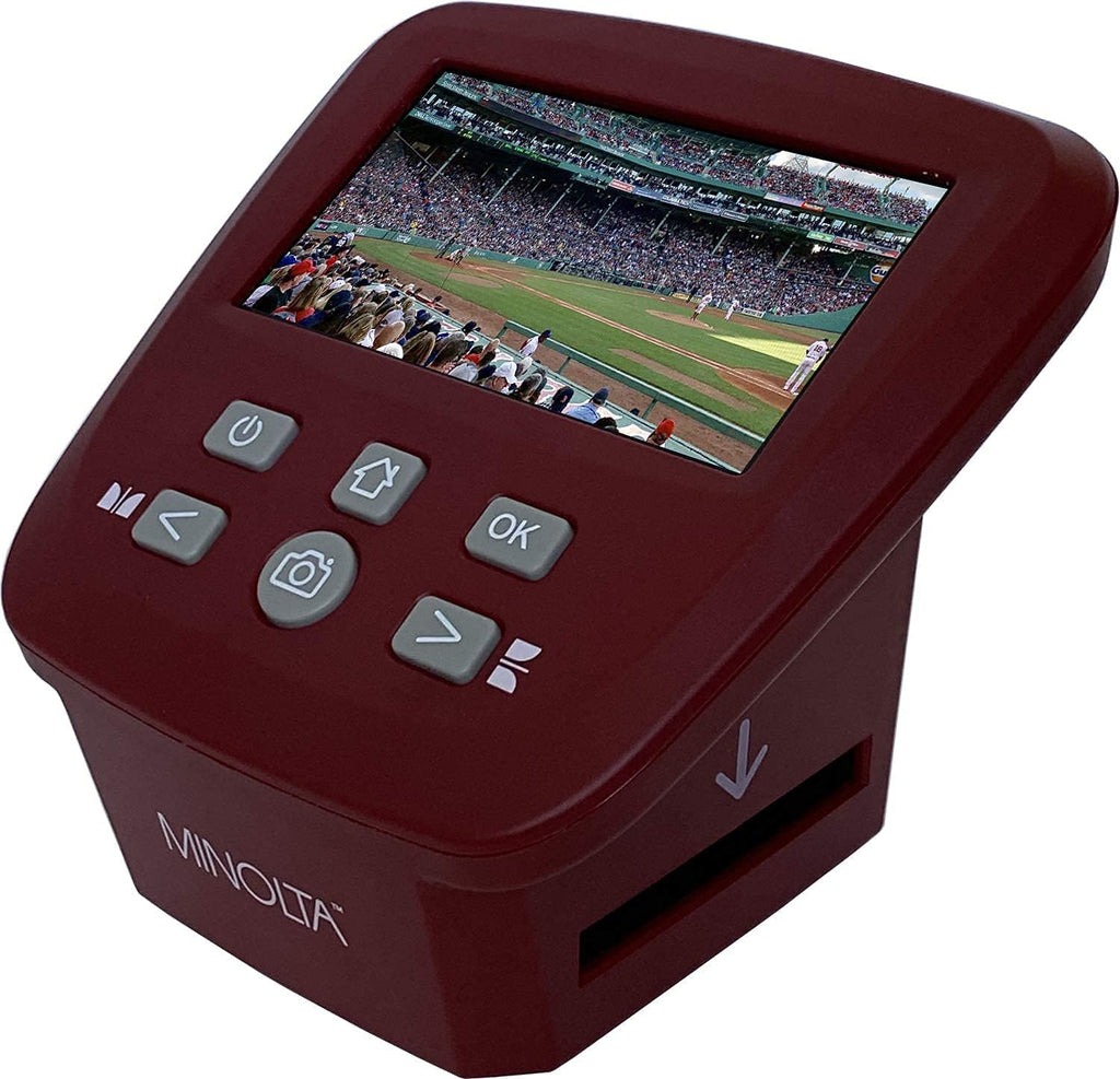 Film & Slide Scanner, 5 Screen, 22MP JPEG, 16GB SD Card L6489